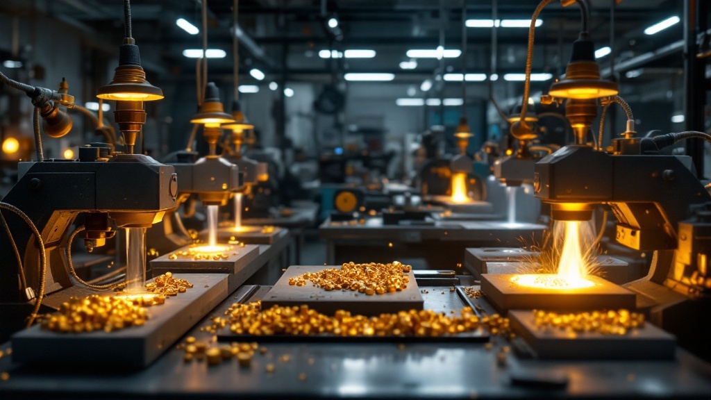 Jewellery manufacturing workshop